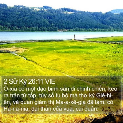 2 Sử Ký 26:11 VIE Bible Verse Image