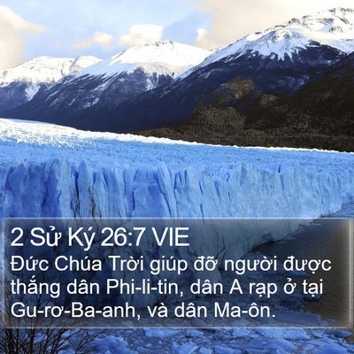 2 Sử Ký 26:7 VIE Bible Verse Image