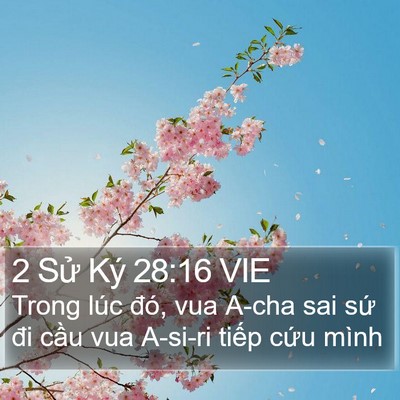 2 Sử Ký 28:16 VIE Bible Verse Image
