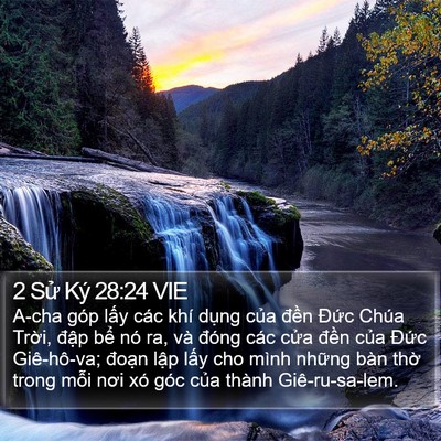 2 Sử Ký 28:24 VIE Bible Verse Image