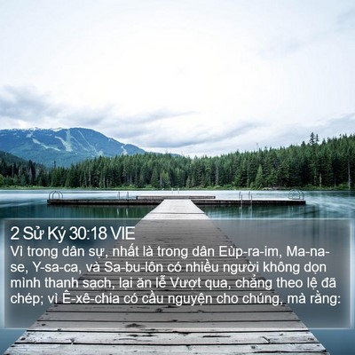 2 Sử Ký 30:18 VIE Bible Verse Image