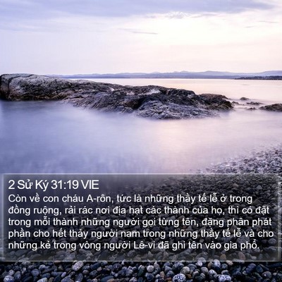 2 Sử Ký 31:19 VIE Bible Verse Image