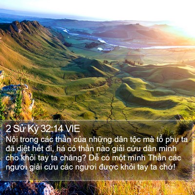 2 Sử Ký 32:14 VIE Bible Verse Image
