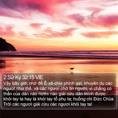 2 Sử Ký 32:15 VIE Bible Verse Image