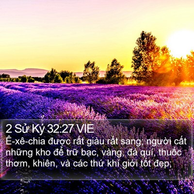 2 Sử Ký 32:27 VIE Bible Verse Image