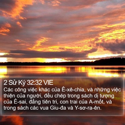 2 Sử Ký 32:32 VIE Bible Verse Image