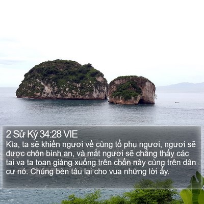 2 Sử Ký 34:28 VIE Bible Verse Image