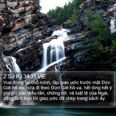2 Sử Ký 34:31 VIE Bible Verse Image
