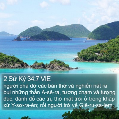 2 Sử Ký 34:7 VIE Bible Verse Image
