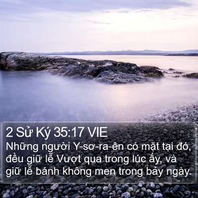 2 Sử Ký 35:17 VIE Bible Verse Image