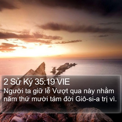 2 Sử Ký 35:19 VIE Bible Verse Image