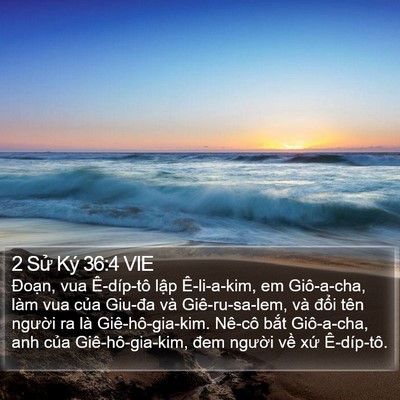 2 Sử Ký 36:4 VIE Bible Verse Image