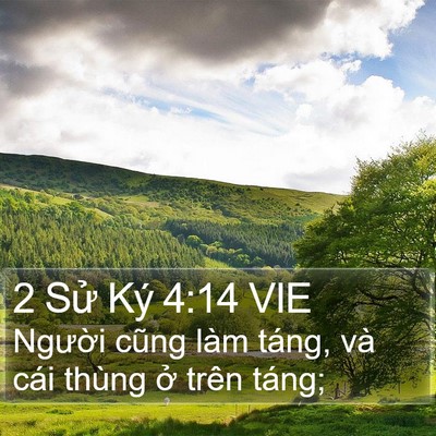 2 Sử Ký 4:14 VIE Bible Verse Image
