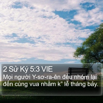 2 Sử Ký 5:3 VIE Bible Verse Image