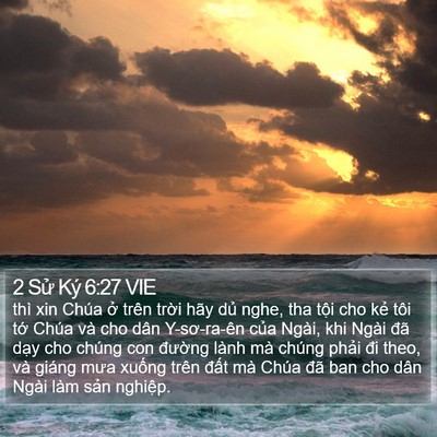 2 Sử Ký 6:27 VIE Bible Verse Image