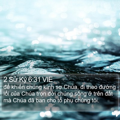 2 Sử Ký 6:31 VIE Bible Verse Image