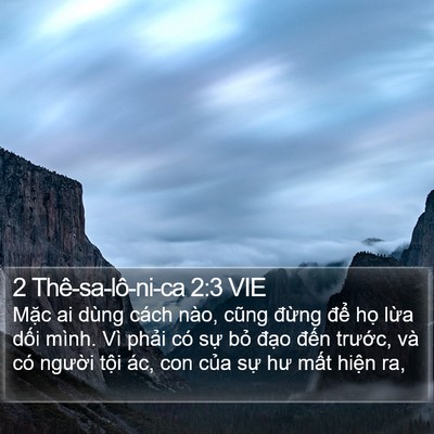 2 Thê-sa-lô-ni-ca 2:3 VIE Bible Verse Image