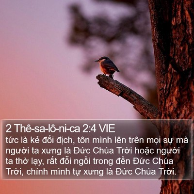 2 Thê-sa-lô-ni-ca 2:4 VIE Bible Verse Image