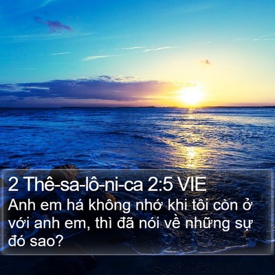 2 Thê-sa-lô-ni-ca 2:5 VIE Bible Verse Image