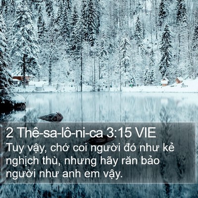 2 Thê-sa-lô-ni-ca 3:15 VIE Bible Verse Image