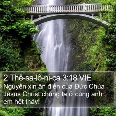 2 Thê-sa-lô-ni-ca 3:18 VIE Bible Verse Image