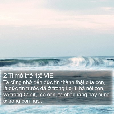 2 Ti-mô-thê 1:5 VIE Bible Verse Image
