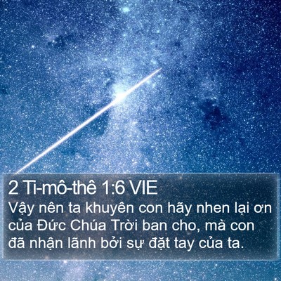 2 Ti-mô-thê 1:6 VIE Bible Verse Image