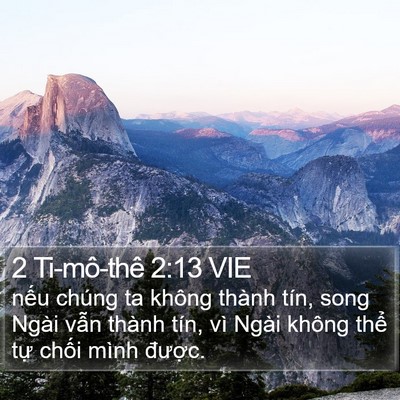 2 Ti-mô-thê 2:13 VIE Bible Verse Image