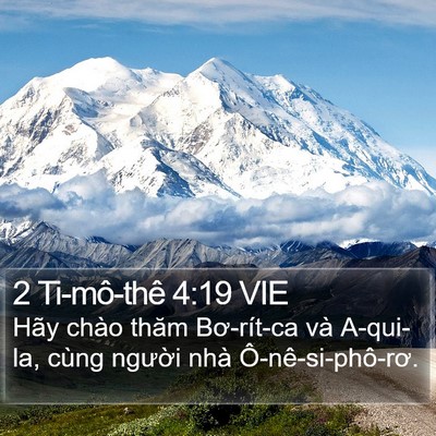 2 Ti-mô-thê 4:19 VIE Bible Verse Image