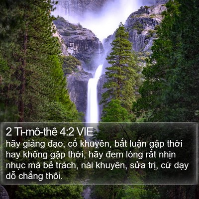 2 Ti-mô-thê 4:2 VIE Bible Verse Image