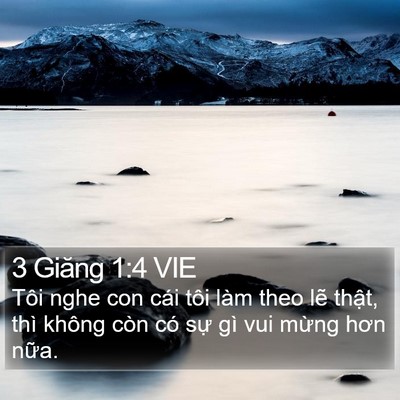 3 Giăng 1:4 VIE Bible Verse Image