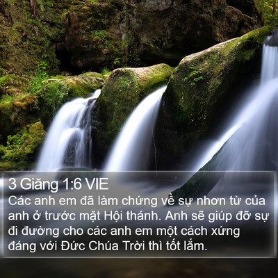3 Giăng 1:6 VIE Bible Verse Image