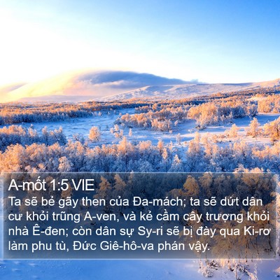 A-mốt 1:5 VIE Bible Verse Image