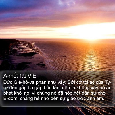 A-mốt 1:9 VIE Bible Verse Image