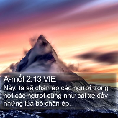 A-mốt 2:13 VIE Bible Verse Image