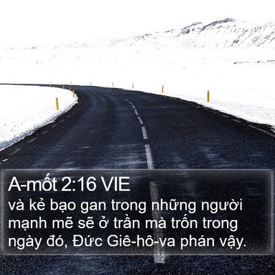 A-mốt 2:16 VIE Bible Verse Image