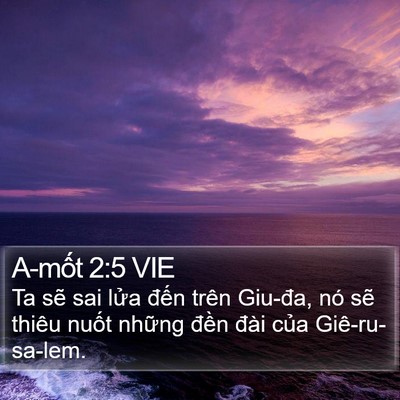 A-mốt 2:5 VIE Bible Verse Image