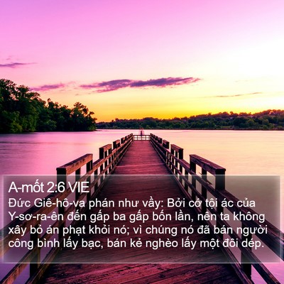 A-mốt 2:6 VIE Bible Verse Image