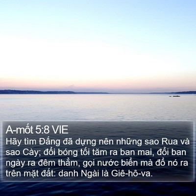 A-mốt 5:8 VIE Bible Verse Image