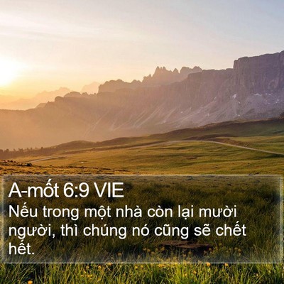 A-mốt 6:9 VIE Bible Verse Image