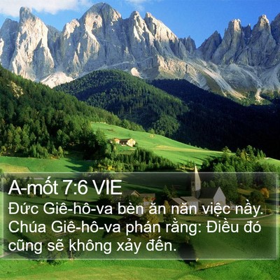 A-mốt 7:6 VIE Bible Verse Image