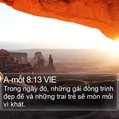 A-mốt 8:13 VIE Bible Verse Image