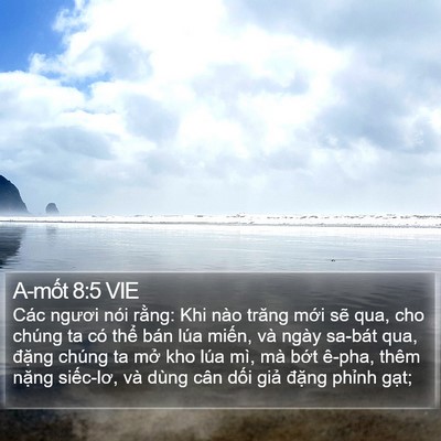A-mốt 8:5 VIE Bible Verse Image
