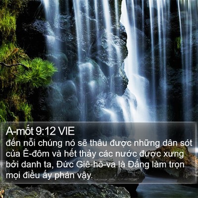 A-mốt 9:12 VIE Bible Verse Image
