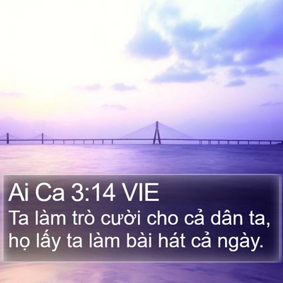 Ai Ca 3:14 VIE Bible Verse Image