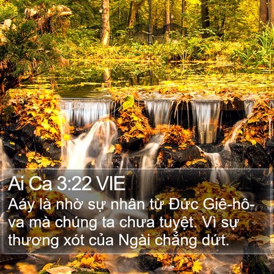 Ai Ca 3:22 VIE Bible Verse Image