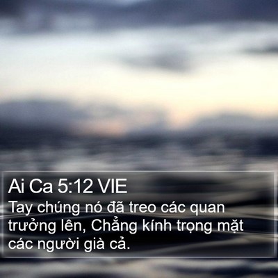 Ai Ca 5:12 VIE Bible Verse Image