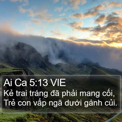 Ai Ca 5:13 VIE Bible Verse Image