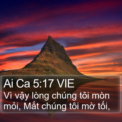 Ai Ca 5:17 VIE Bible Verse Image