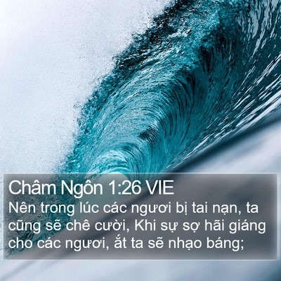 Châm Ngôn 1:26 VIE Bible Verse Image